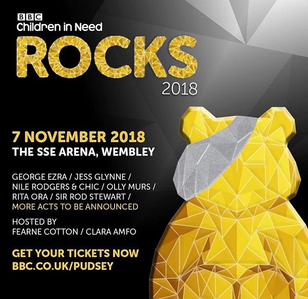 BBC Children in Need Rocks 2018